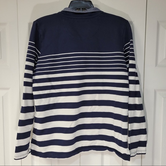 L.L. Bean Soft Rugby Pullover women’s size medium - Picture 3 of 4